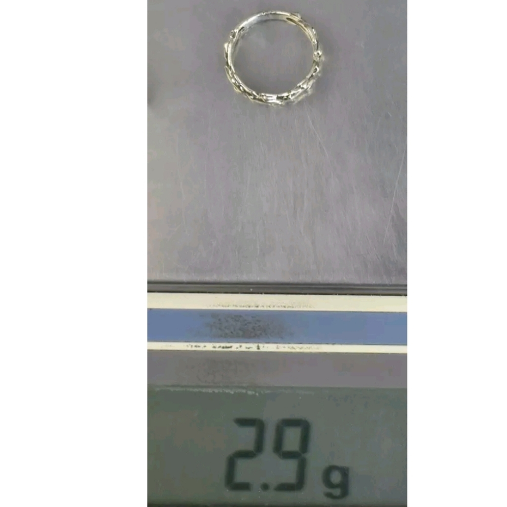Sterling silver size 5.5 Frog ring - Picture 3 of 5
